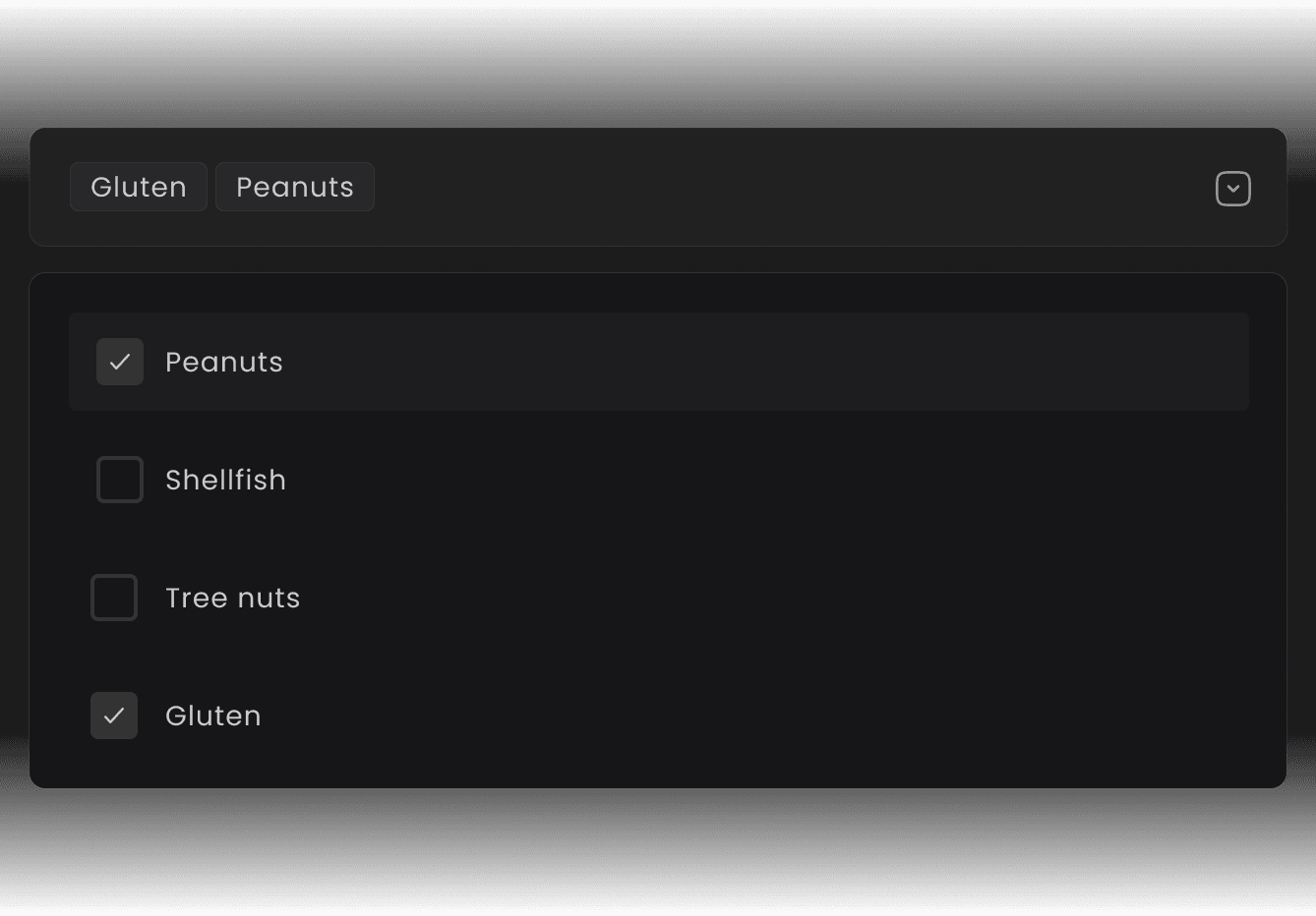 Clear allergens and details for everyone